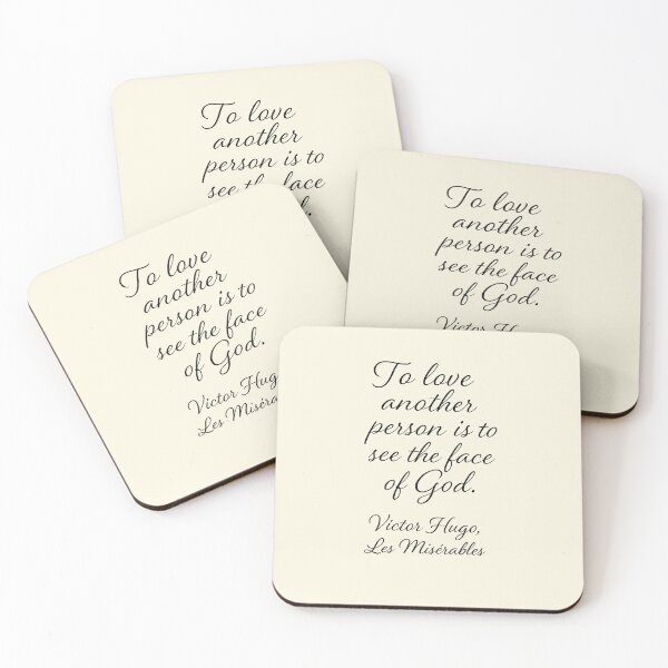 Item preview, To Love Another Person — Victor Hugo, Les Misérables designed and sold by Novel Works Studio.
