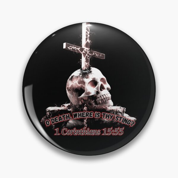 Item preview, Death Overcome (BW) designed and sold by Tripp Art Studio.