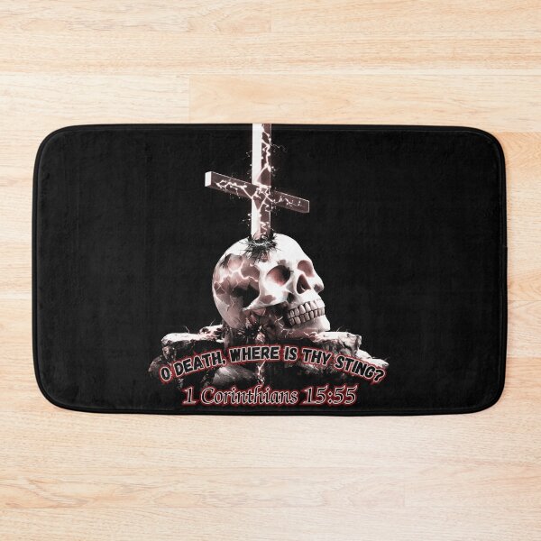 Item preview, Death Overcome (BW) designed and sold by Tripp Art Studio.