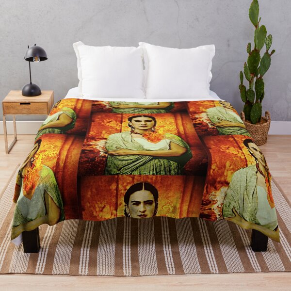 Item preview, Frida Kahlo Flaming Heart designed and sold by FridaArtGallery.