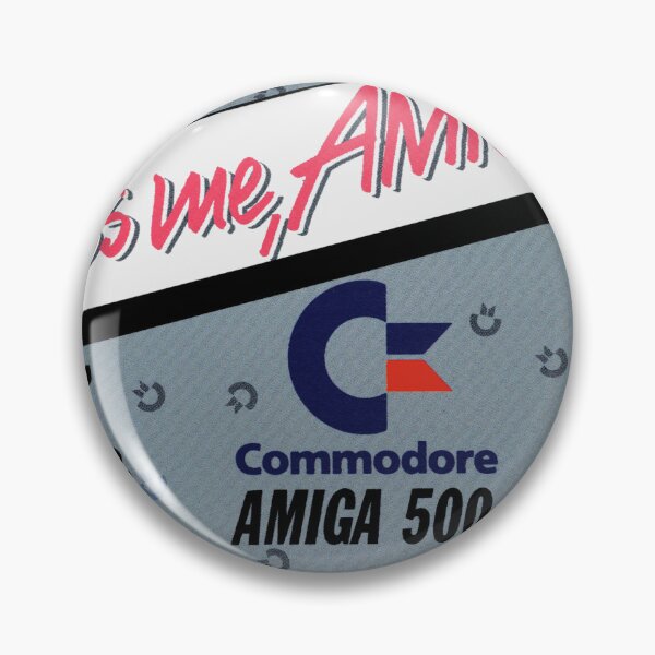 Artikelvorschau, Küss mich, Amiga – Vintage Commodore Amiga 500 Retro-Werbung entworfen und verkauft von The Owl's Quill.