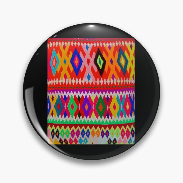 Item preview, Vibrant Multicolor Rhombus Embroidery designed and sold by dedvuqpah26.