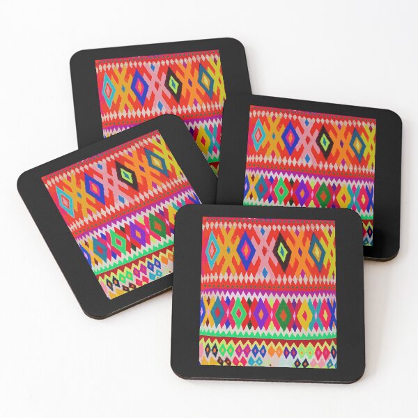 Item preview, Vibrant Multicolor Rhombus Embroidery designed and sold by dedvuqpah26.