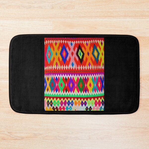 Item preview, Vibrant Multicolor Rhombus Embroidery designed and sold by dedvuqpah26.