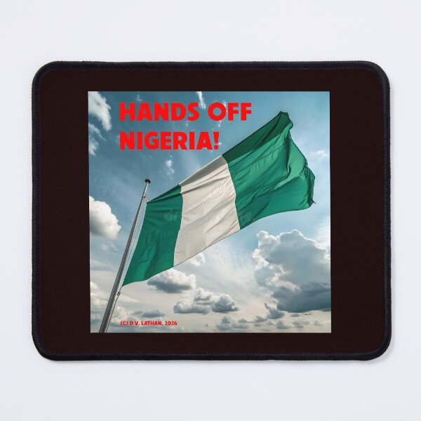 Item preview, Hands Off Nigeria! designed and sold by Radicomics.