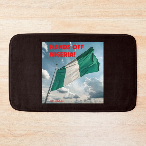 Item preview, Hands Off Nigeria! designed and sold by Radicomics.