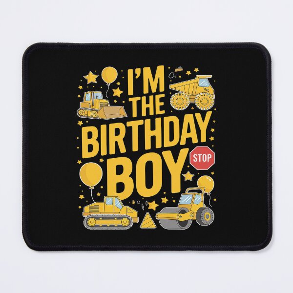 Item preview, I'm The Birthday Boy Matching Construction Theme Bday Kids 1  designed and sold by FadeOfThrone.