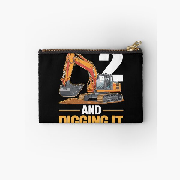 Item preview, I'm Two 2 Year Old 2nd Birthday Boy Excavator Construction 1 designed and sold by FadeOfThrone.
