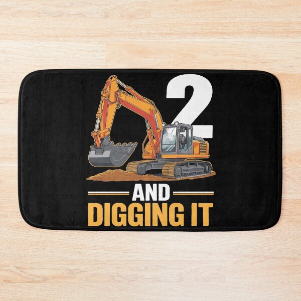 Item preview, I'm Two 2 Year Old 2nd Birthday Boy Excavator Construction 1 designed and sold by FadeOfThrone.