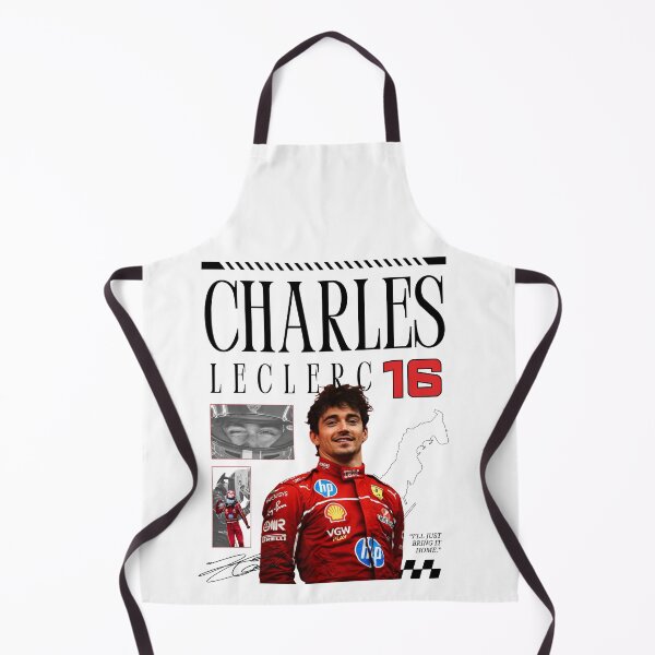 Item preview, F1 Charles Leclerc Graphic - Black Transparent designed and sold by BB040506.