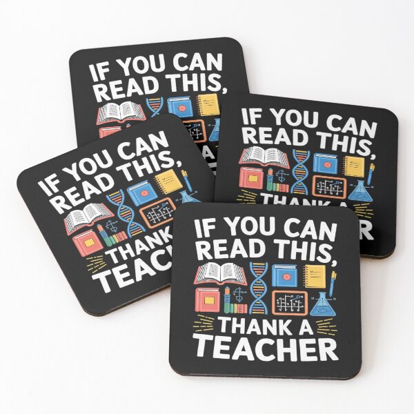 Item preview, If You Can Read This Thank A Teacher - Teacher  designed and sold by MarryIsMonth.