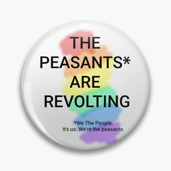 Item preview, The Peasants Are Revolting designed and sold by DancingCreek.