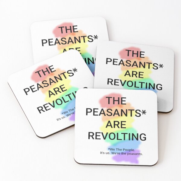 Item preview, The Peasants Are Revolting designed and sold by DancingCreek.