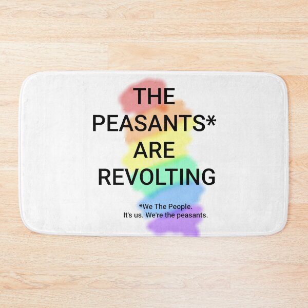 Item preview, The Peasants Are Revolting designed and sold by DancingCreek.