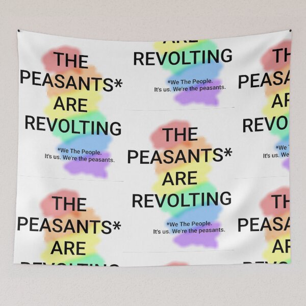 Item preview, The Peasants Are Revolting designed and sold by DancingCreek.