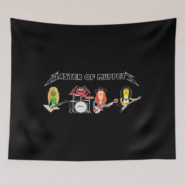 Item preview, Master Of Muppets (Horizontal) - Muppets As Metallica Band designed and sold by EICHORNWHITE.