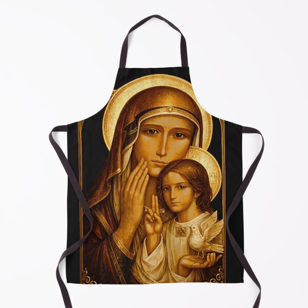 Item preview, Madonna of the Dove · Byzantine Icon Portrait designed and sold by Sanctum Icons.