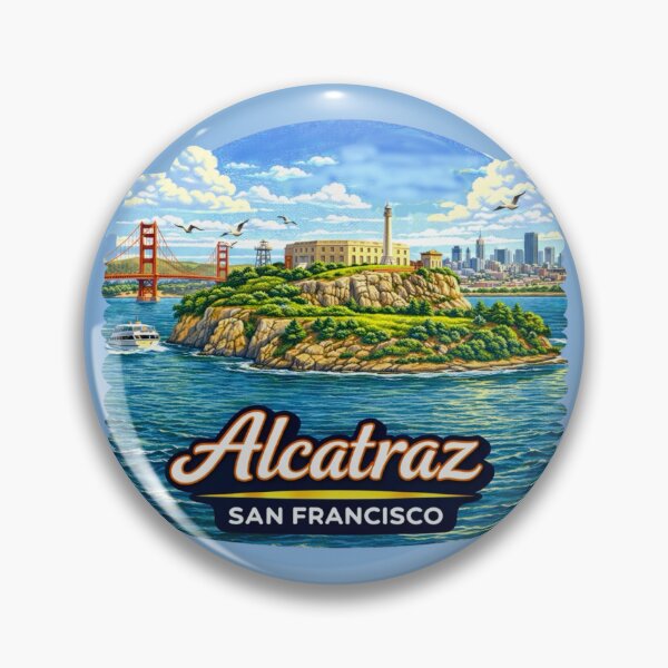 Item preview, Alcatraz in San Francisco designed and sold by Myra365Art.