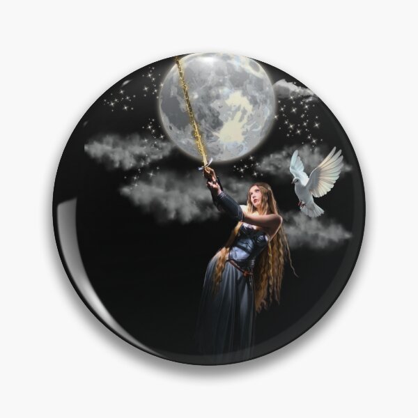 Item preview, The Warrior's Midnight Cry designed and sold by Tripp Art Studio.