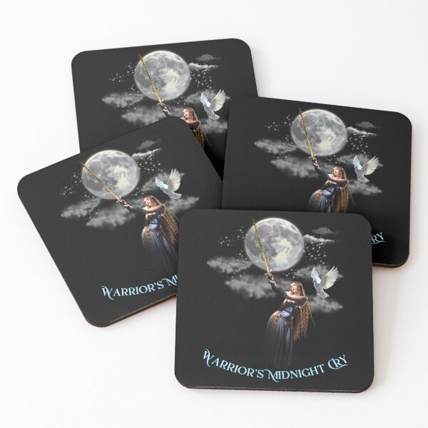 Item preview, The Warrior's Midnight Cry designed and sold by Tripp Art Studio.