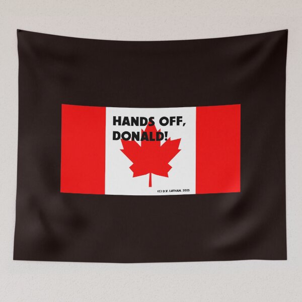 Item preview, Hands Off, Donald! designed and sold by Radicomics.