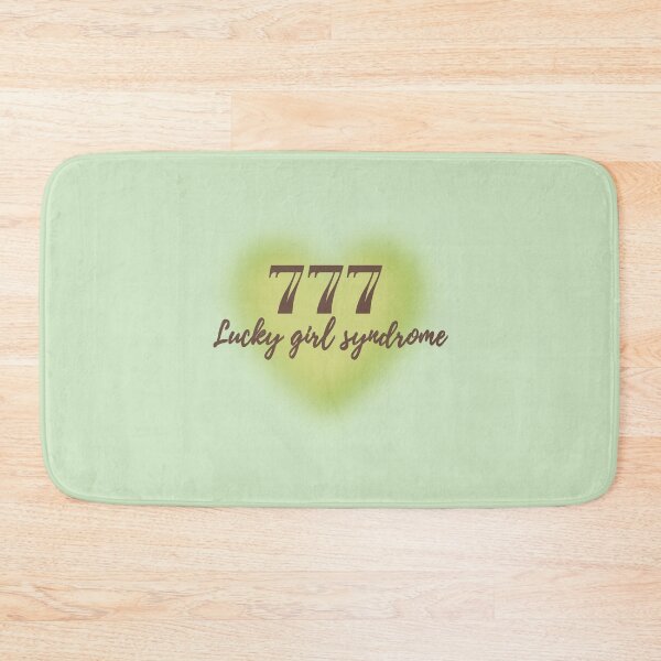 Item preview, 777 Lucky Girl Syndrome • Manifestation Aesthetic Quote • Angel Number Pastel Green Positive Vibes designed and sold by Dharaamagnetiix.