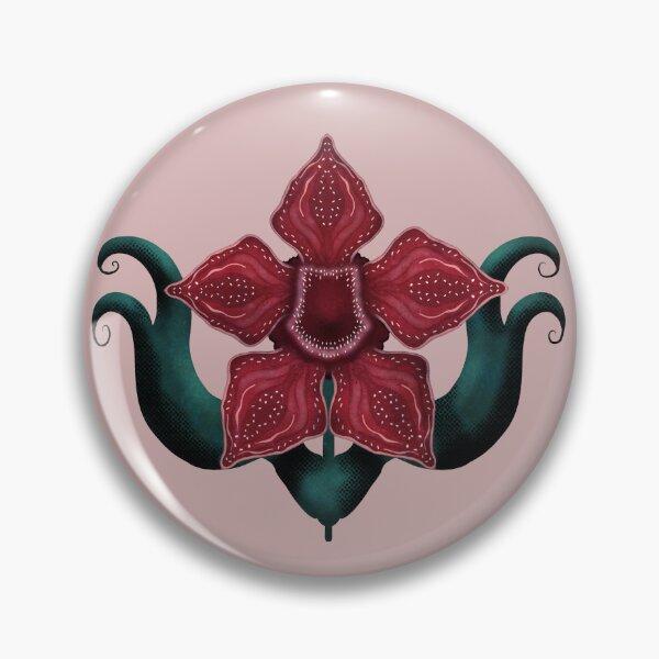 Item preview, Cute Demogorgon Flower Pattern designed and sold by ellealsopaints.