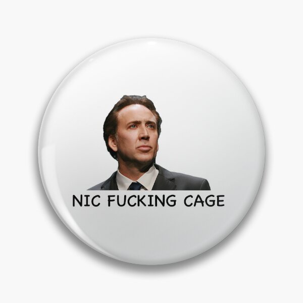 Item preview, Nic Fucking Cage – Unhinged Movie Meme Tee designed and sold by Nu-Renaissance.