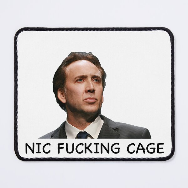 Item preview, Nic Fucking Cage – Unhinged Movie Meme Tee designed and sold by Nu-Renaissance.
