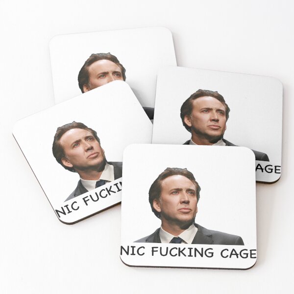 Item preview, Nic Fucking Cage – Unhinged Movie Meme Tee designed and sold by Nu-Renaissance.