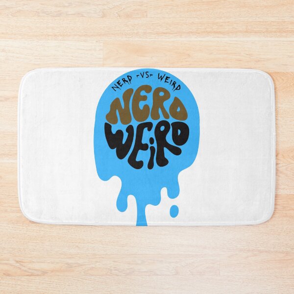 Item preview, vibrant blue drip background with stylized, bubbly typography designed and sold by JAFORMS.