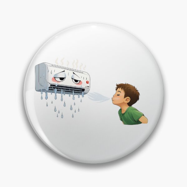 Item preview, Even the AC Needs Help Sometimes designed and sold by PixelHaven2000.