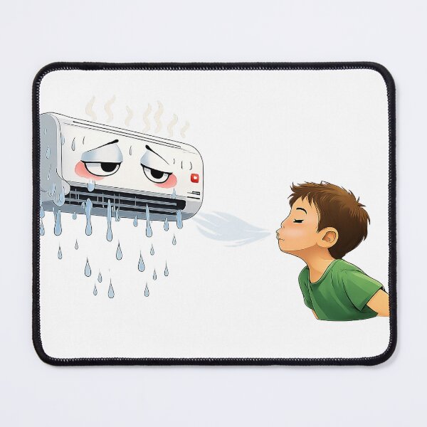 Item preview, Even the AC Needs Help Sometimes designed and sold by PixelHaven2000.