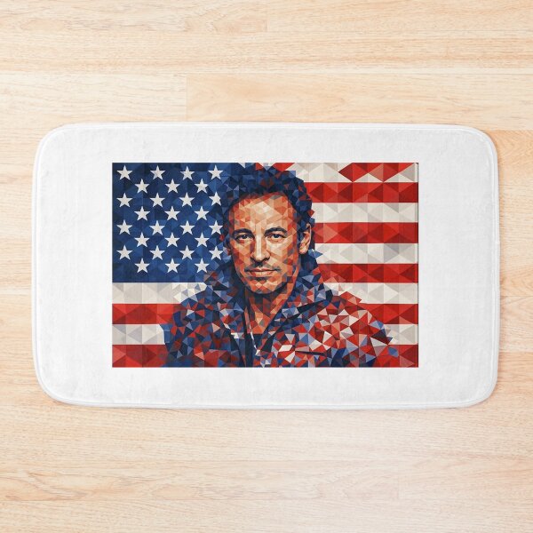 Item preview, Bruce Springsteen The Boss American Flag Art designed and sold by LuluLeb.