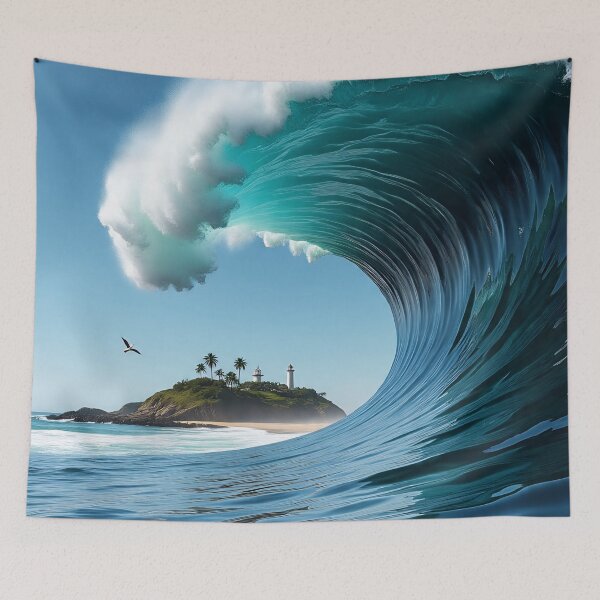 Item preview, Tsunamii designed and sold by AwesomeDigiShop.