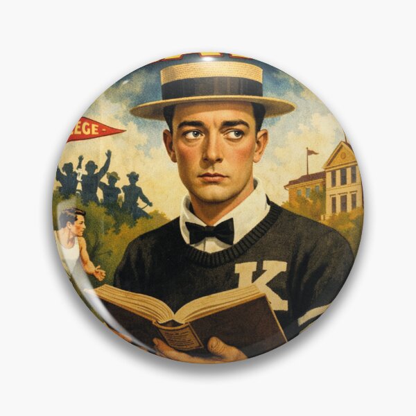 Item preview, College, film, Buster Keaton designed and sold by Mauswohn.