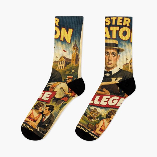 Item preview, College, film, Buster Keaton designed and sold by Mauswohn.