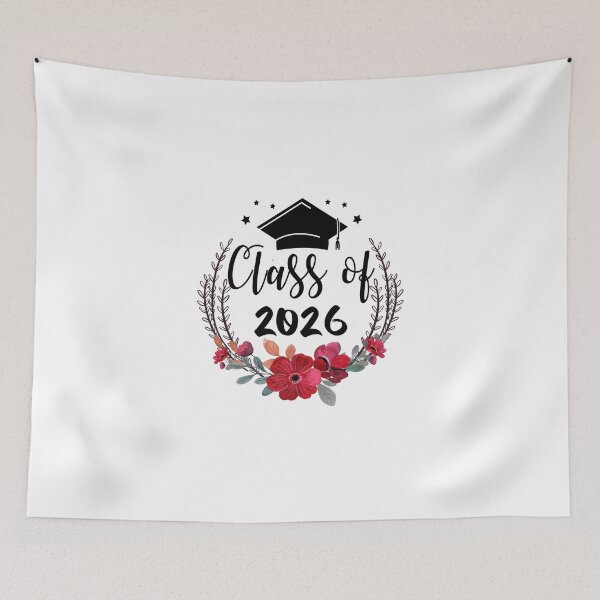 Item preview, Class of 2026 Funny Graduation Flowers designed and sold by Verycutethings.