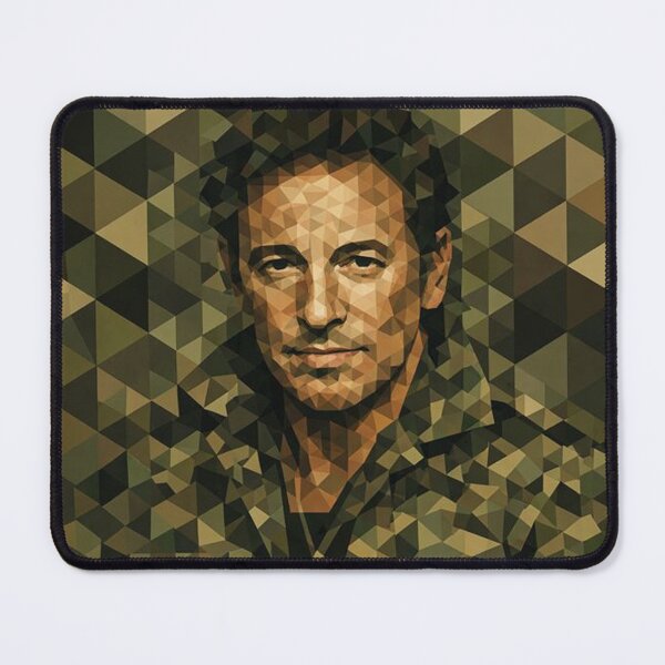 Item preview, The Boss Bruce Springsteen camouflage designed and sold by LuluLeb.