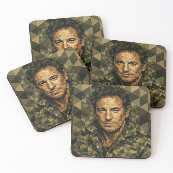 Item preview, The Boss Bruce Springsteen camouflage  designed and sold by LuluLeb.