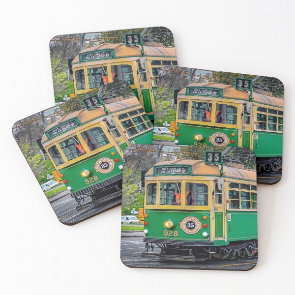 Item preview, City Circle Tram rounding Latrobe Street - Melbourne, Victoria, Australia designed and sold by Steven Jodoin.