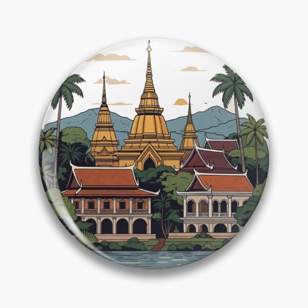 Item preview, Luang Prabang Laos Asia designed and sold by Dikshant Goyal.