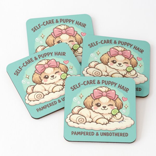 Item preview, Pampered & Unbothered – Self-Care Shih Tzu Dog Mom Shirt designed and sold by dogmomtees.