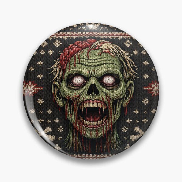 Item preview, Cool zombie, horror knitting pattern designed and sold by Mauswohn.