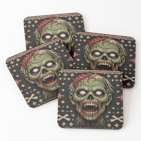 Item preview, Cool zombie, horror knitting pattern designed and sold by Mauswohn.