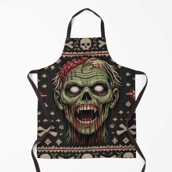 Item preview, Cool zombie, horror knitting pattern designed and sold by Mauswohn.