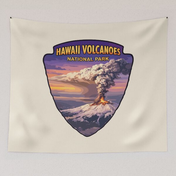 Item preview, Hawaii Volcanoes National Park Sticker designed and sold by Gideon Emmerich.