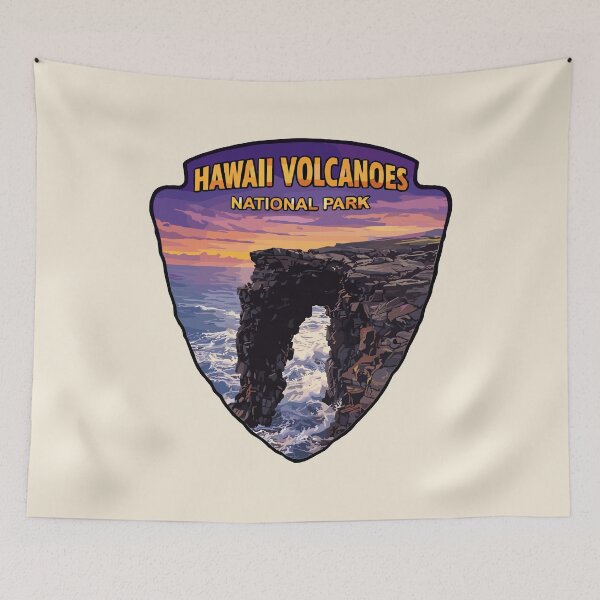 Item preview, Hawaii Volcanoes National Park Sticker designed and sold by Gideon Emmerich.