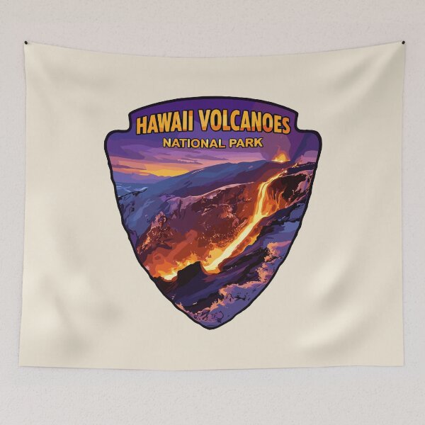 Item preview, Hawaii Volcanoes National Park Sticker designed and sold by Gideon Emmerich.