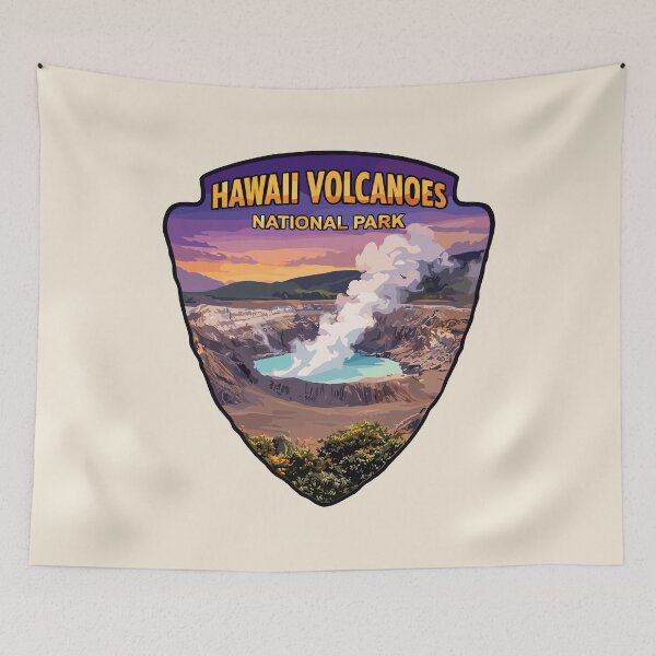 Item preview, Hawaii Volcanoes National Park Sticker designed and sold by Gideon Emmerich.